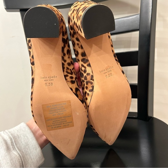 Kate Spade Menorca Pump Leopard Print - Picture 8 of 10